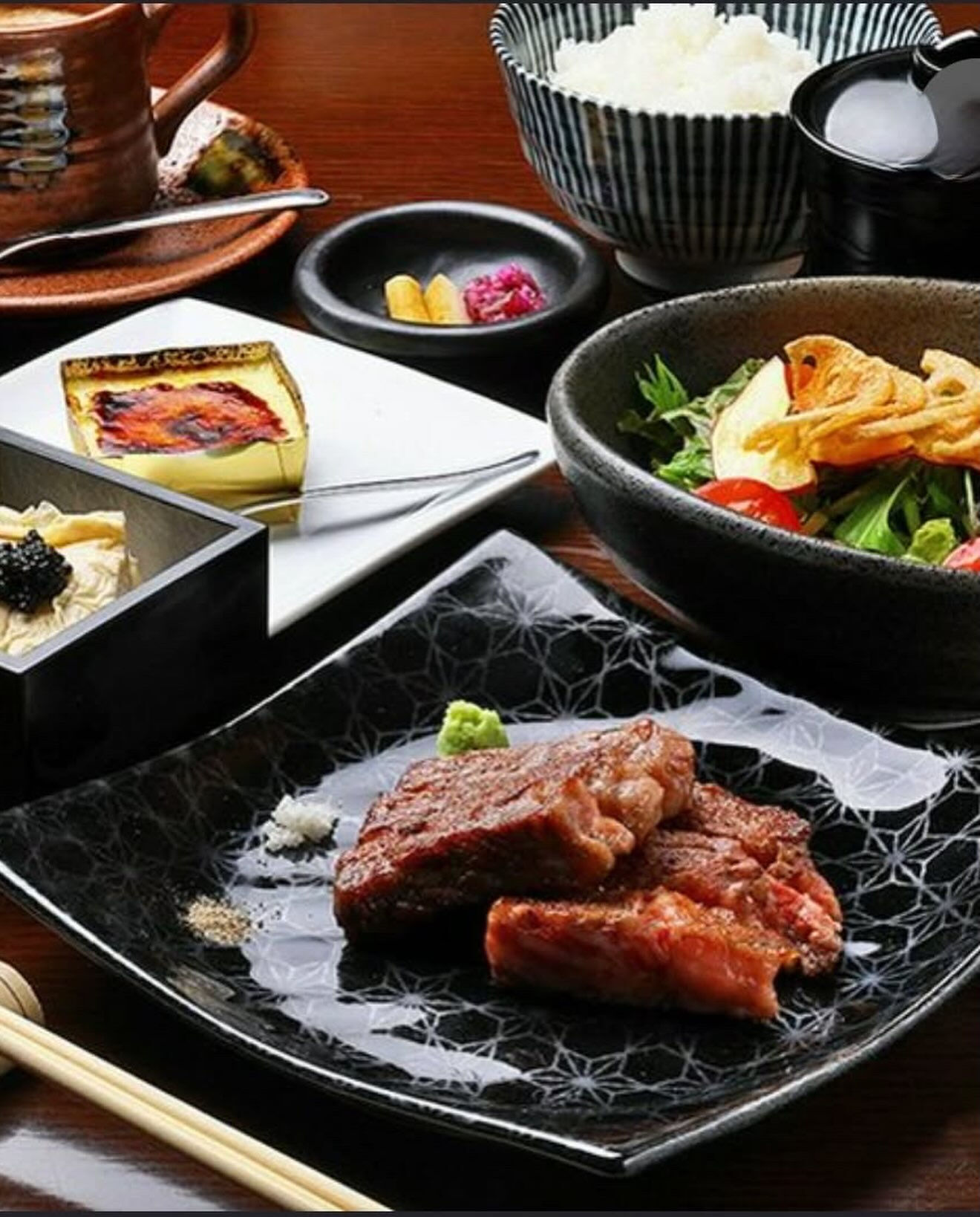 落ち着いた空間で味わう、