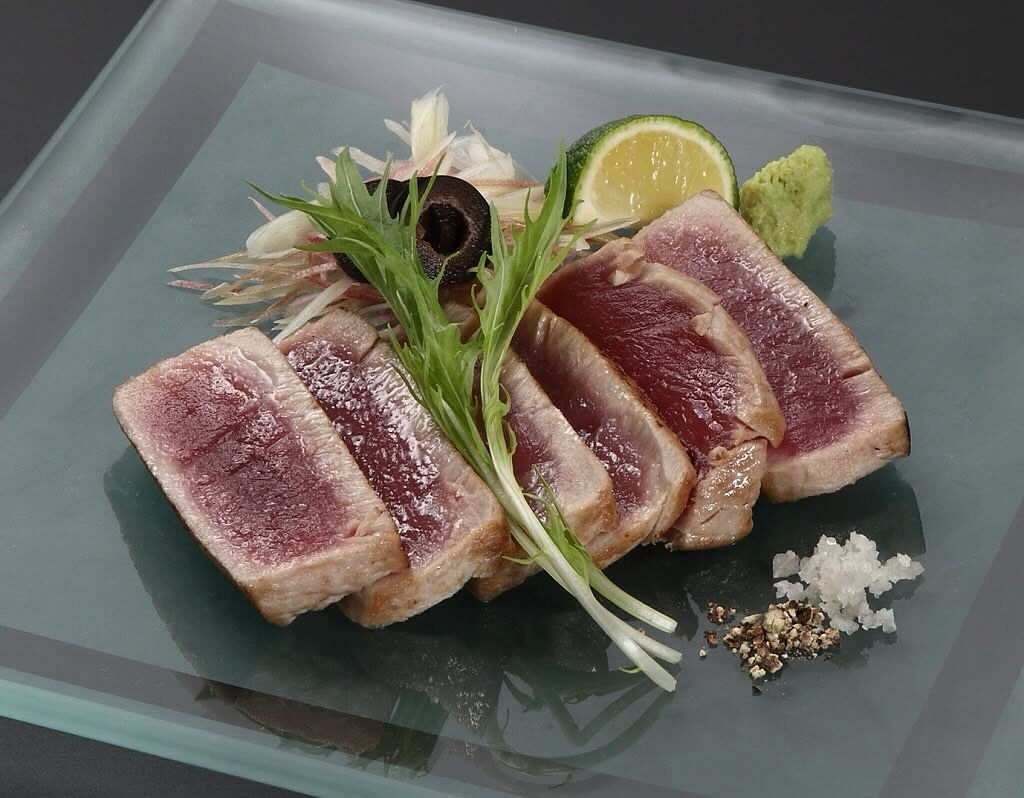 🐟✨ 鮪のレア焼き サラダ仕立て